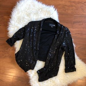 Black Sequin Jacket